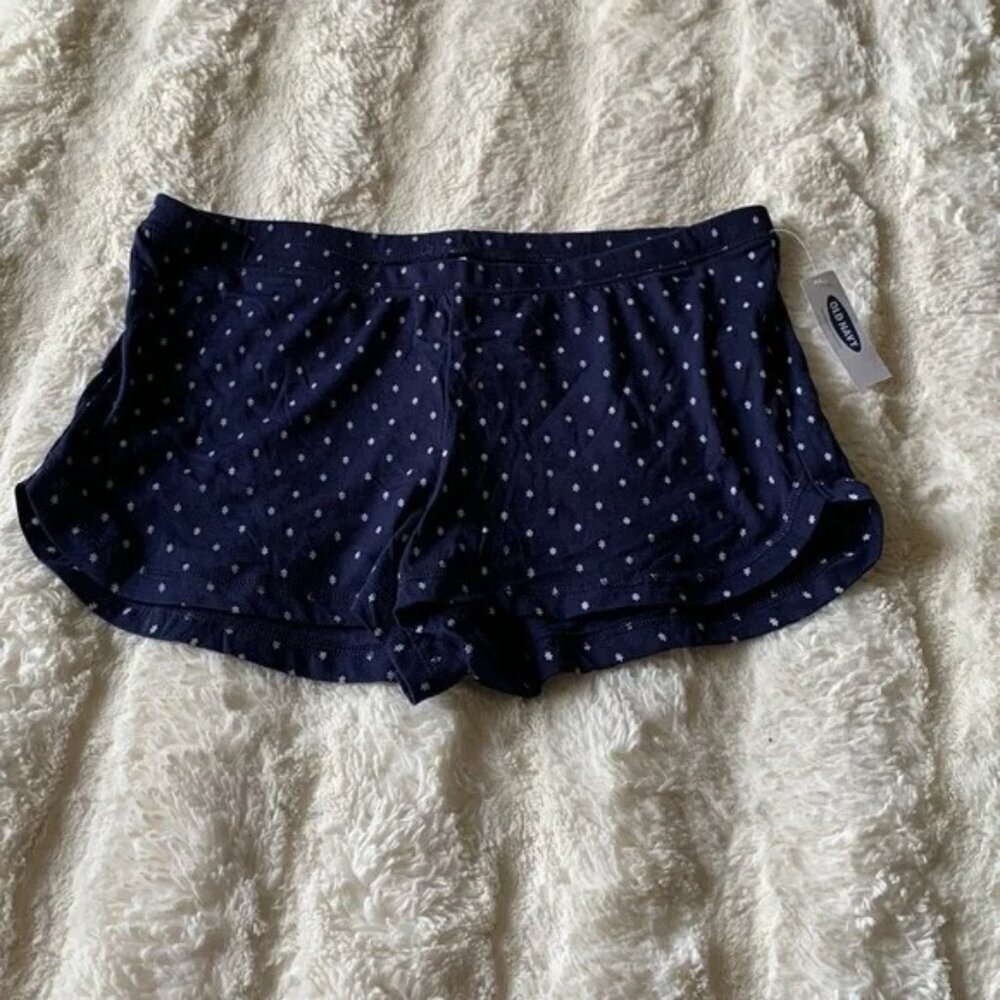 Old Navy Navy Blue Star Shorts